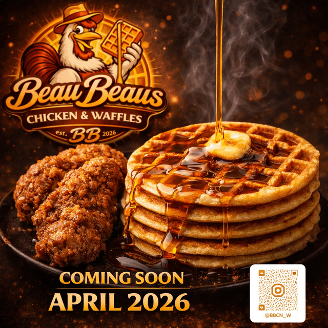 Beau Beau's Chicken & Waffles logo